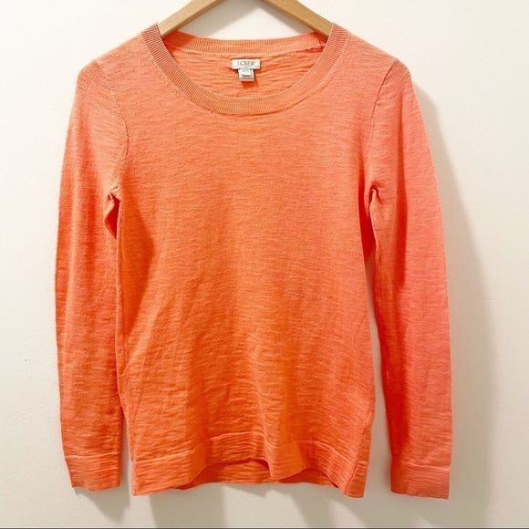J. Crew Lightweight Long Sleeve Knit Top -Size XXS - Picture 1 of 9